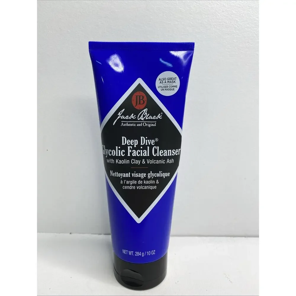 Deep Dive Glycolic Facial Cleanser 10 Fl Oz Jack Black Sealed - Picture 1 of 5
